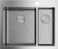 Кухонная мойка Omoikiri Akisame 60-2-IN-L