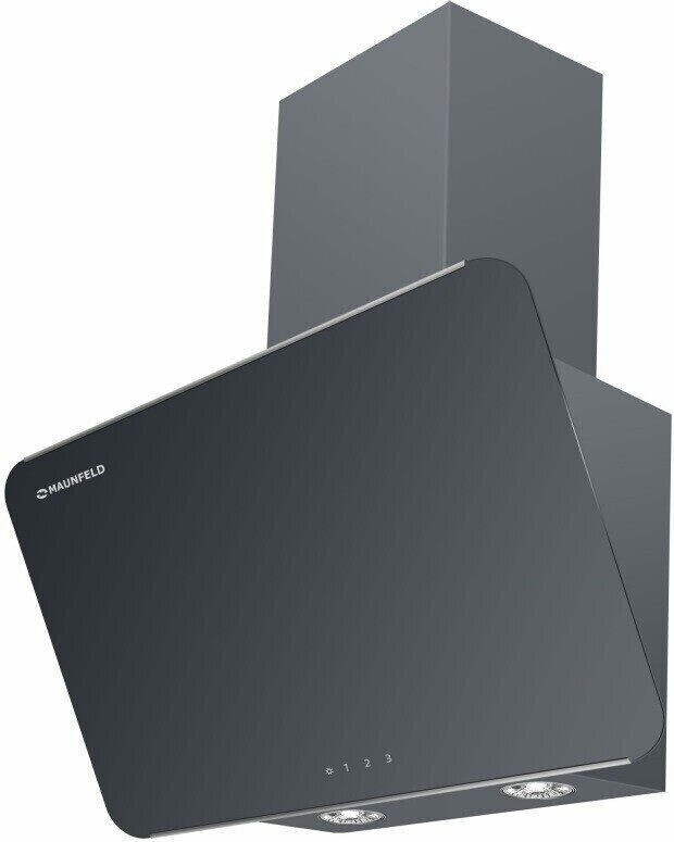Каминная вытяжка MAUNFELD DREAM 60 ГРАФИТОВОЕ стекло