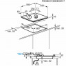 Газовая варочная панель Electrolux GPE 363 LK