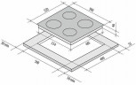 Электрическая варочная панель Fornelli PVA 60 Accordo