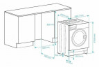 Встраиваемая стиральная машина Beko WMI 71242