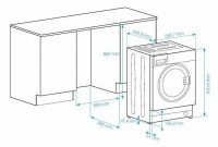 Встраиваемая стиральная машина Beko WMI 71242