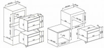 Электрический духовой шкаф Smeg SF4750VCPO