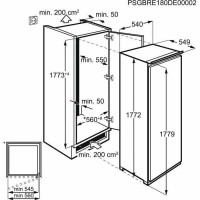 Встраиваемый морозильник Electrolux EUN 92244 AW