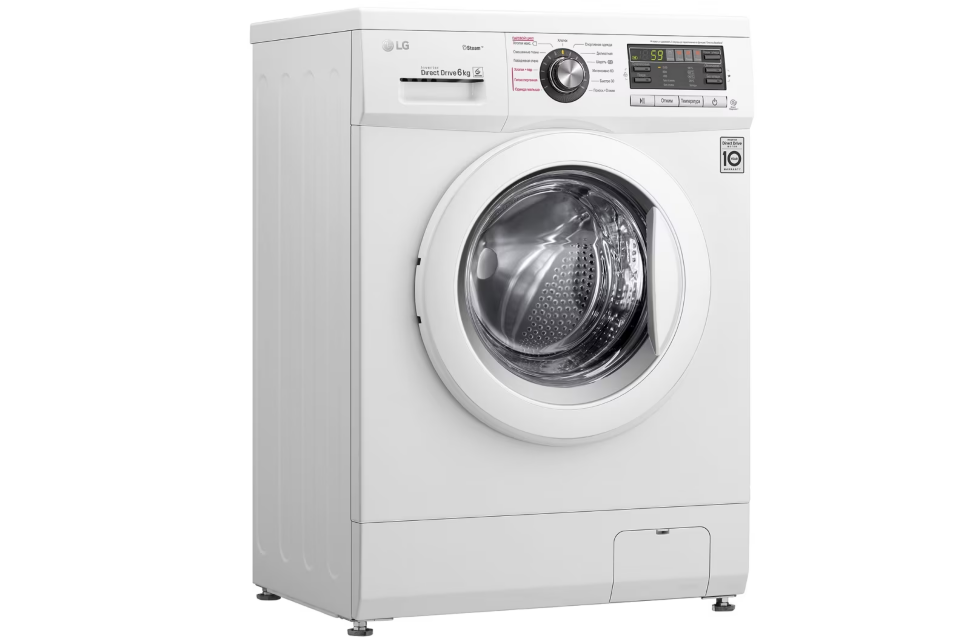 Стиральная машина с паром LG F1296NDS0