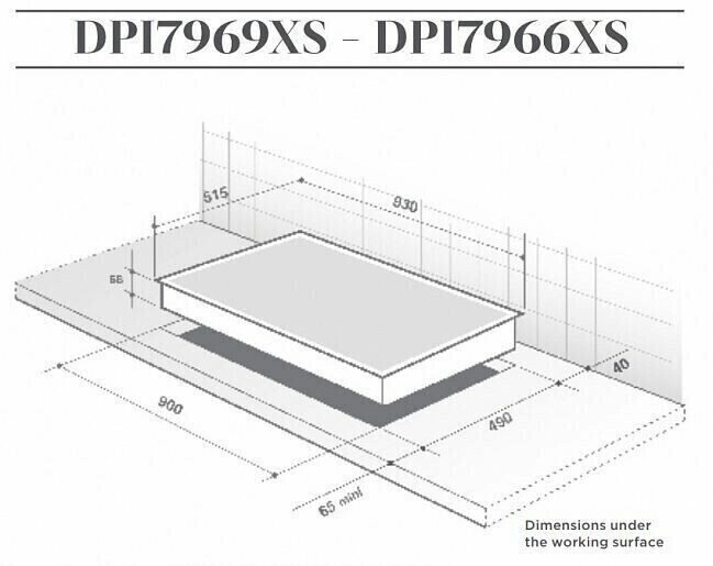 Индукционная варочная панель De Dietrich DPI 7966 XS
