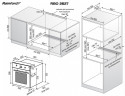 Электрический духовой шкаф Rainford RBO 2627 Inox
