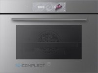 Электрический духовой шкаф V-ZUG Combair V2000 45 платиновое стекло