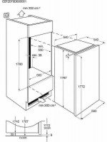 Встраиваемый морозильник Electrolux EUX 2245 AOX