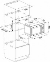 Встраиваемая микроволновая печь Franke FMW 250 CS G XS