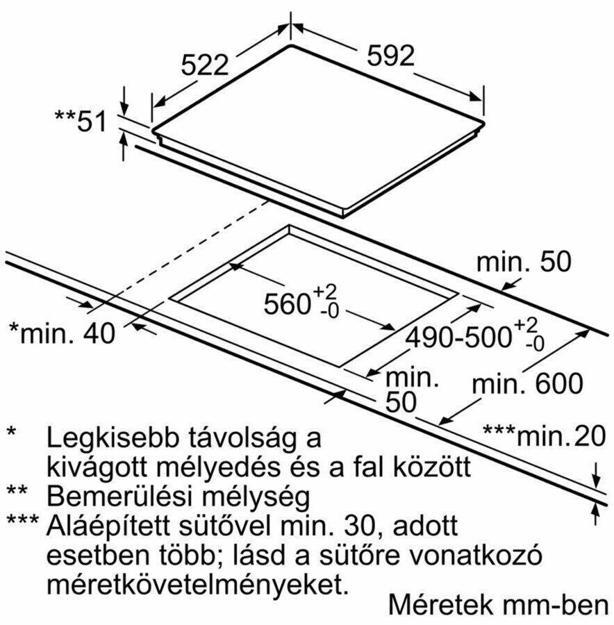 Индукционная варочная панель Bosch PUE 652 FB1E