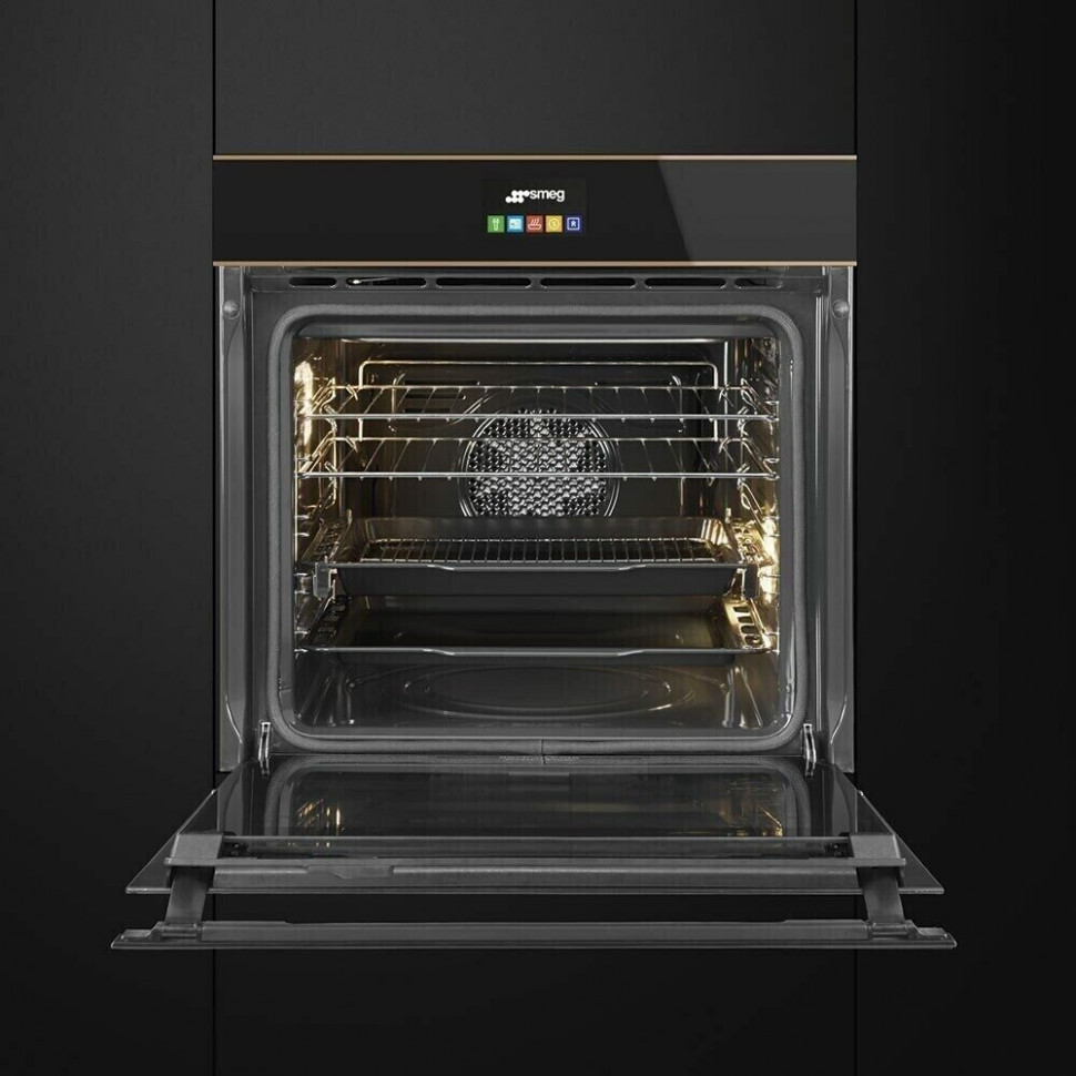 Электрический духовой шкаф Smeg SFP6604PNRE