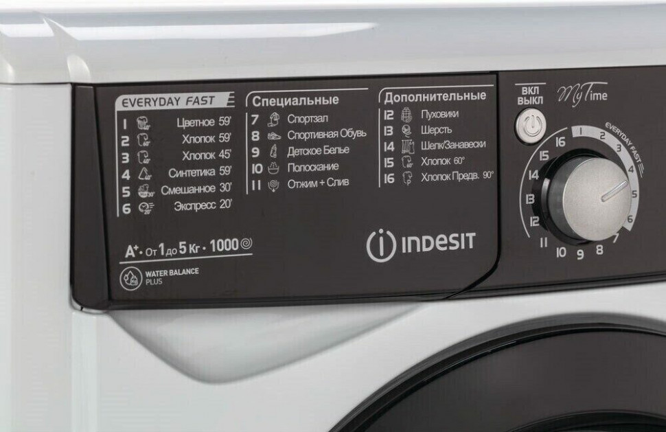 Стиральная машина Indesit EWSD 51031 BK