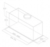 Вытяжка Elica LANE SENSOR BL MAT/A/72 PRF0188480