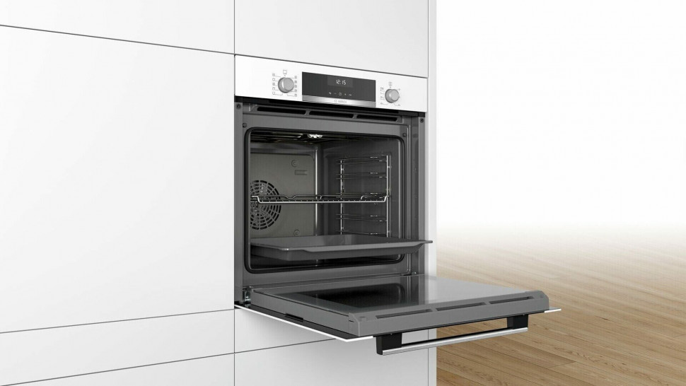 Электрический духовой шкаф Bosch HBG 337BW0R
