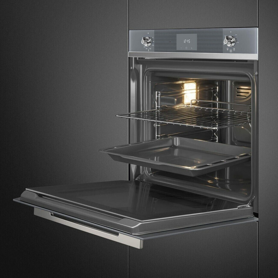 Электрический духовой шкаф Smeg SF6100VB1