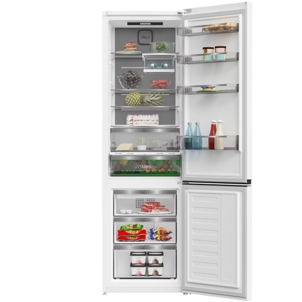 Холодильник с нижней морозильной камерой Grundig GKPN669307FW