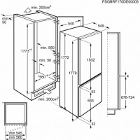 Встраиваемый холодильник Zanussi ZBB 928651S