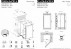 Винный шкаф Dunavox DAB-89.215DW