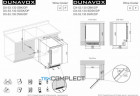 Винный шкаф Dunavox DX-53.130DBK/DP