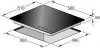 Газовая варочная панель Kaiser KCG 6335 ElfEm Turbo
