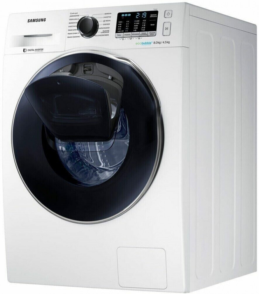 Стиральная машина Samsung WD80K5A10OW