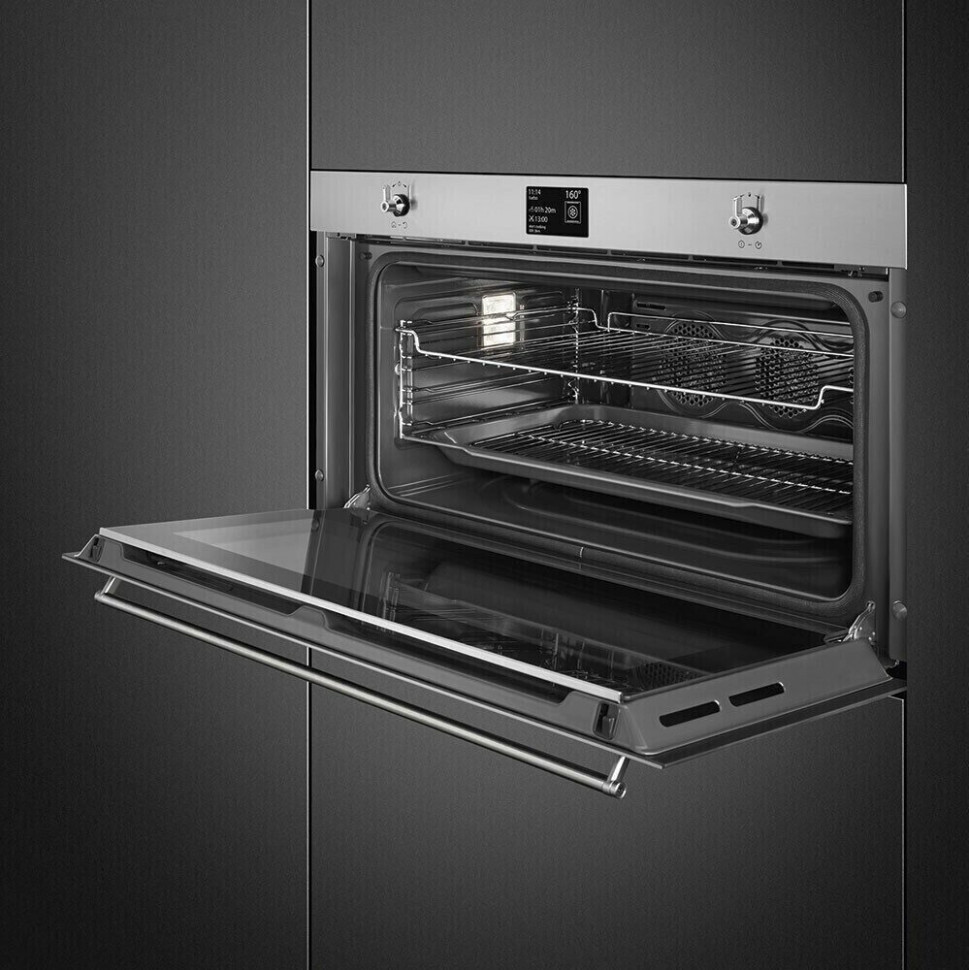 Электрический духовой шкаф Smeg SFPR9395X