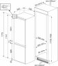 Встраиваемый холодильник Smeg C8175TNE
