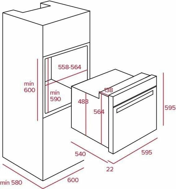 Газовый духовой шкаф Teka HGR 650 VANILLA