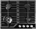 Газовая варочная панель Zorg BP6 FDW BL
