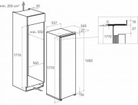 Встраиваемый морозильник KitchenAid KCBFS 18602