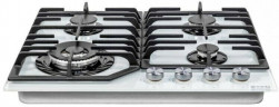 Газовая варочная панель Zorg BP6 FDW WH