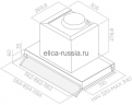 Встраиваемая вытяжка Elica BOXIN LX/BL MAT/A/60
