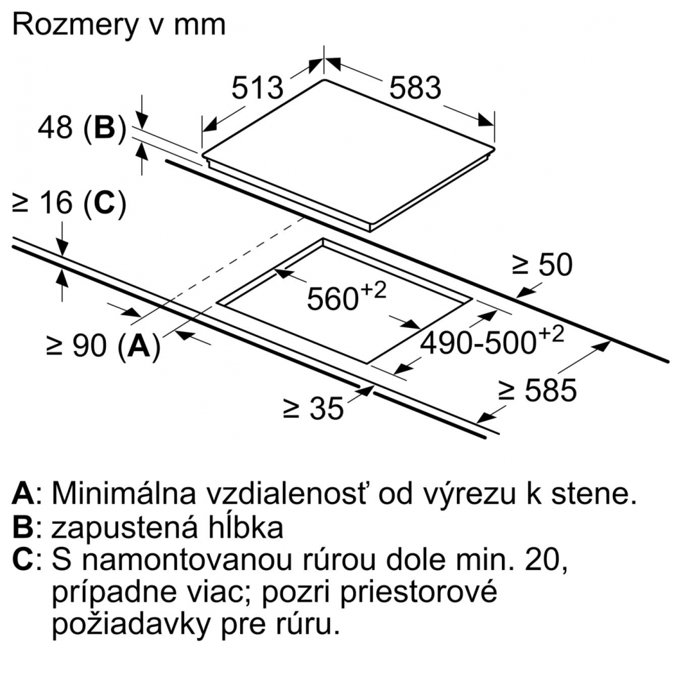 Встраиваемая электрическая варочная панель Bosch PKE645FP2E