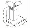 Каминная вытяжка MONSHER Delta 60 X