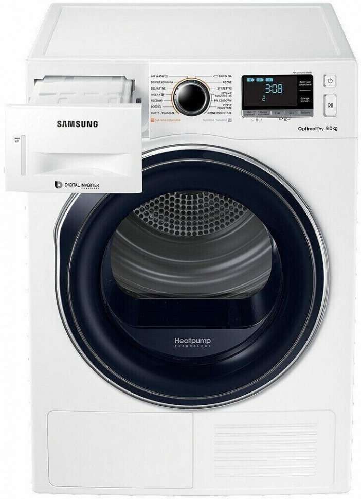 Сушильная машина Samsung DV90M6200CW