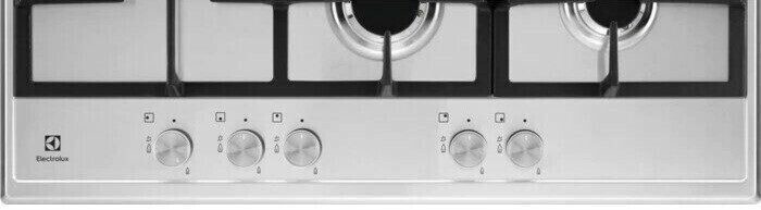 Газовая варочная панель Electrolux KGS 7566 SX