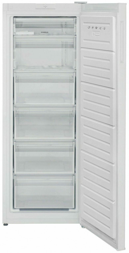 Морозильник SCANDILUX FN 210 E00 W, белый