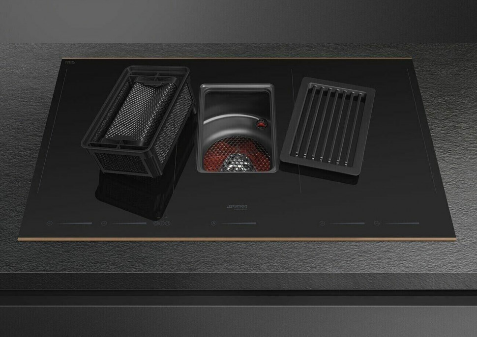 Индукционная варочная панель Smeg HOBD682R