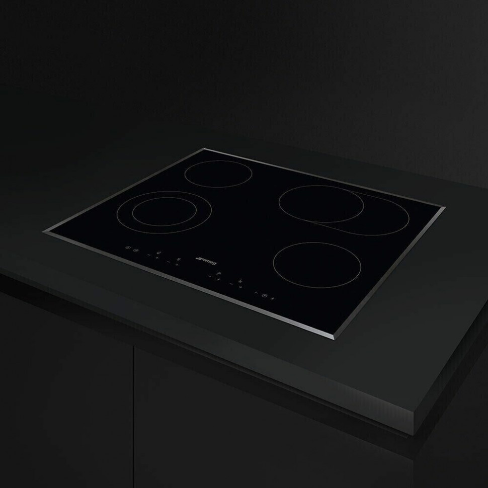 Электрическая варочная панель Smeg SE364ETFX