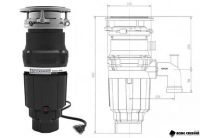 Измельчитель пищевых отходов Bone Crusher BC 610 Standard