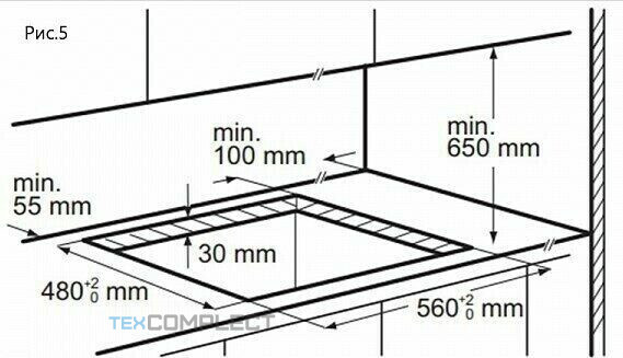 Комбинированная варочная панель MAUNFELD EEHG 642 VC 3 CB/KG