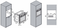 Электрический духовой шкаф Kuppersberg HO 608 B