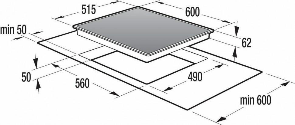 Индукционная варочная панель Gorenje IS 656 X