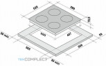 Индукционная варочная панель Fornelli PIA 60 Induzione