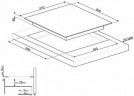 Индукционная варочная панель Smeg SI1F7635B