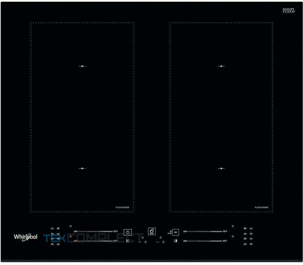 Индукционная варочная панель Whirlpool WLS 3160 BF