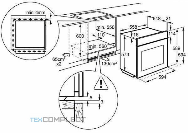 Газовый духовой шкаф Electrolux EOG 91102 AK