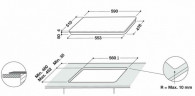 Индукционная варочная панель Whirlpool WLS 5360 BF/W