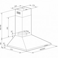 Вытяжка Graude DHP 50.0 EL